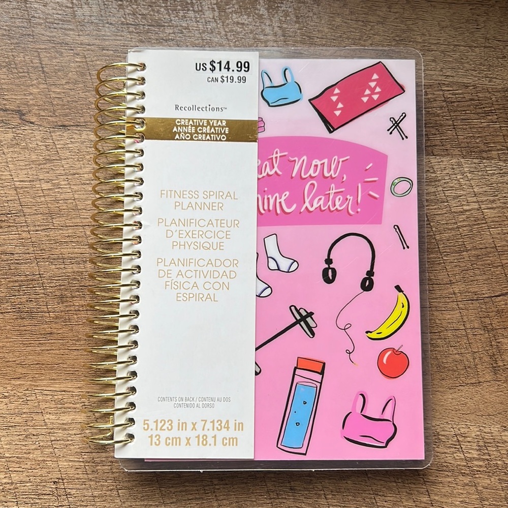 Recollections Fitness Spiral Planner